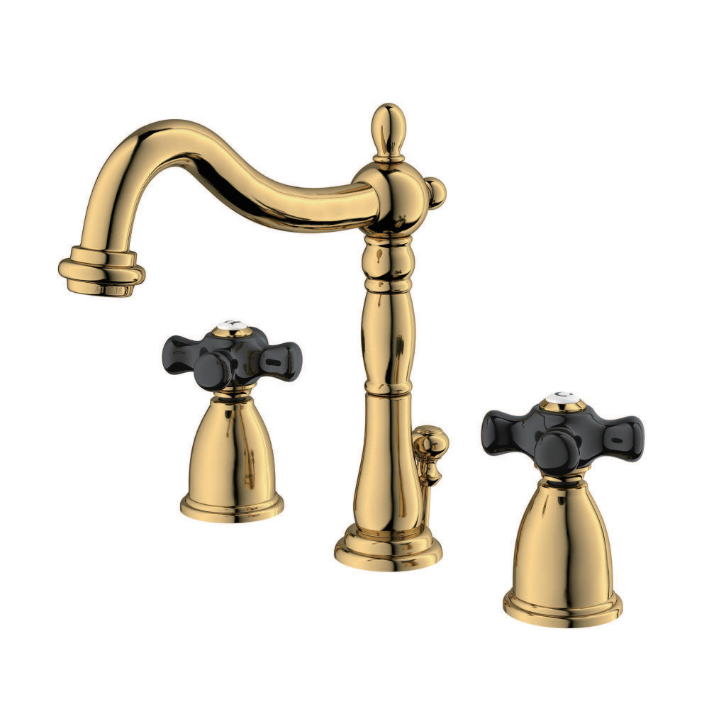Duchess Widespread Bathroom Faucet in Polished Brass
