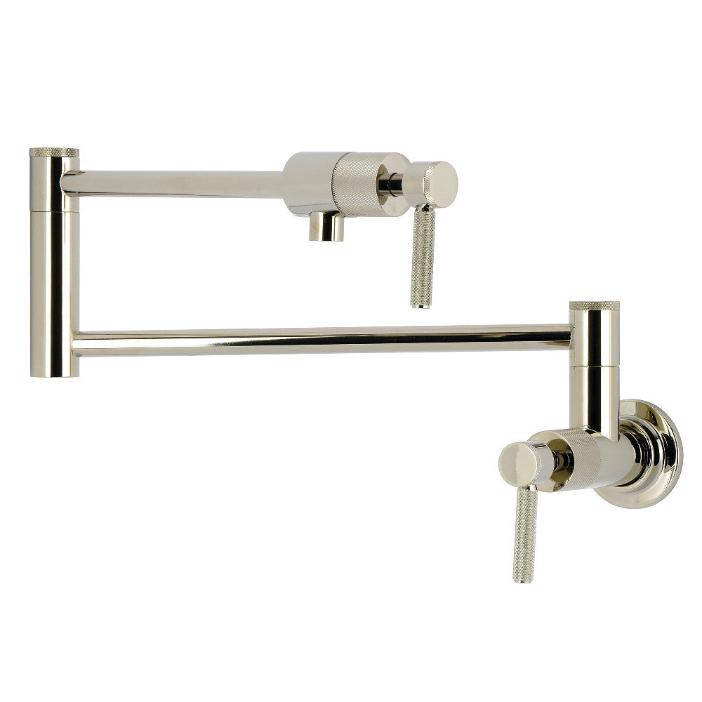 Convergent Pot Filler Faucet in Polished Nickel