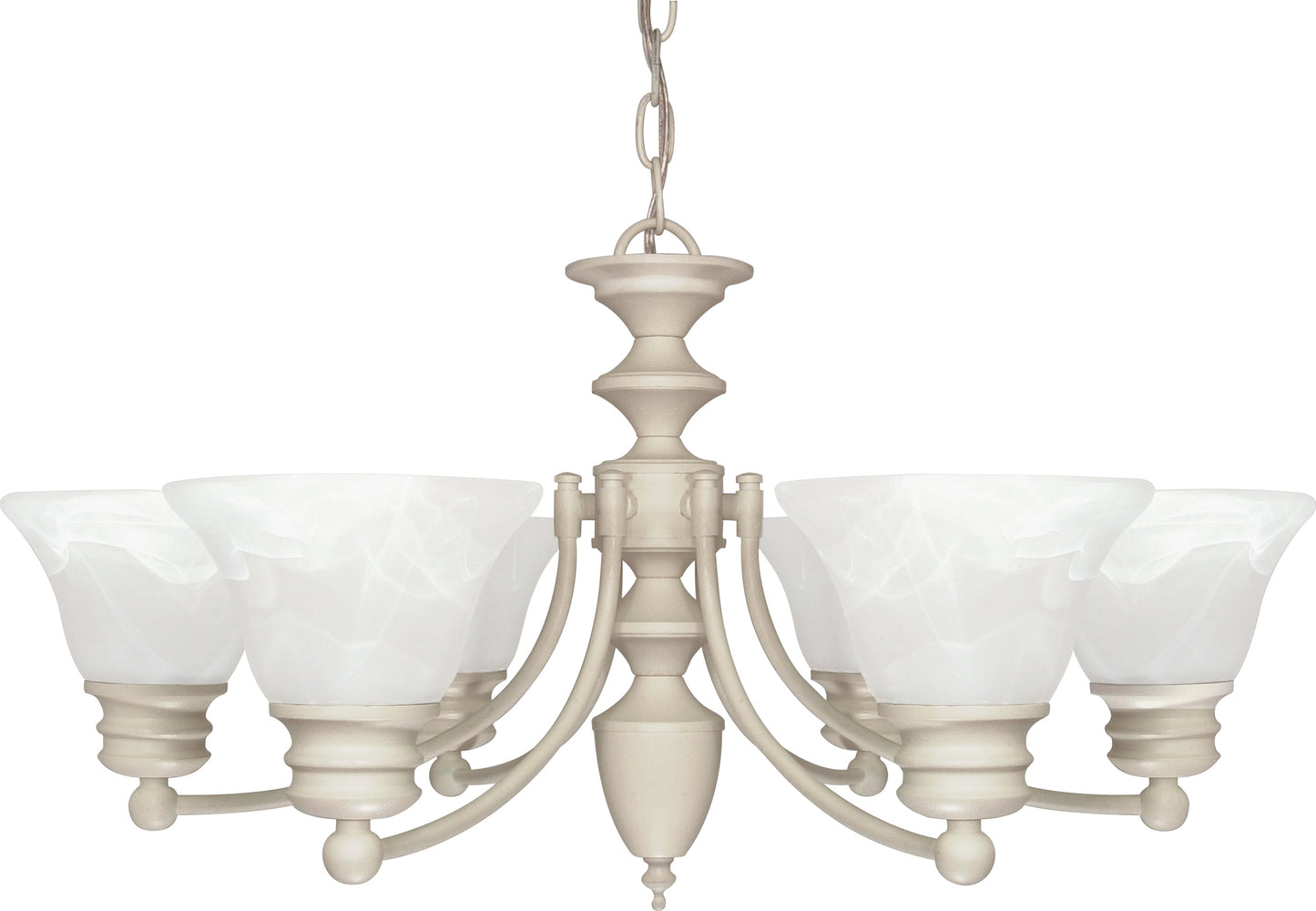 EMPIRE 6 LT CHANDELIER