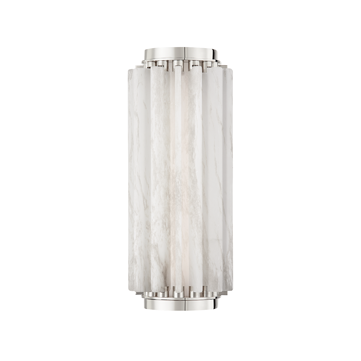 Hillside Wall Sconce with Polished Nickel Finish