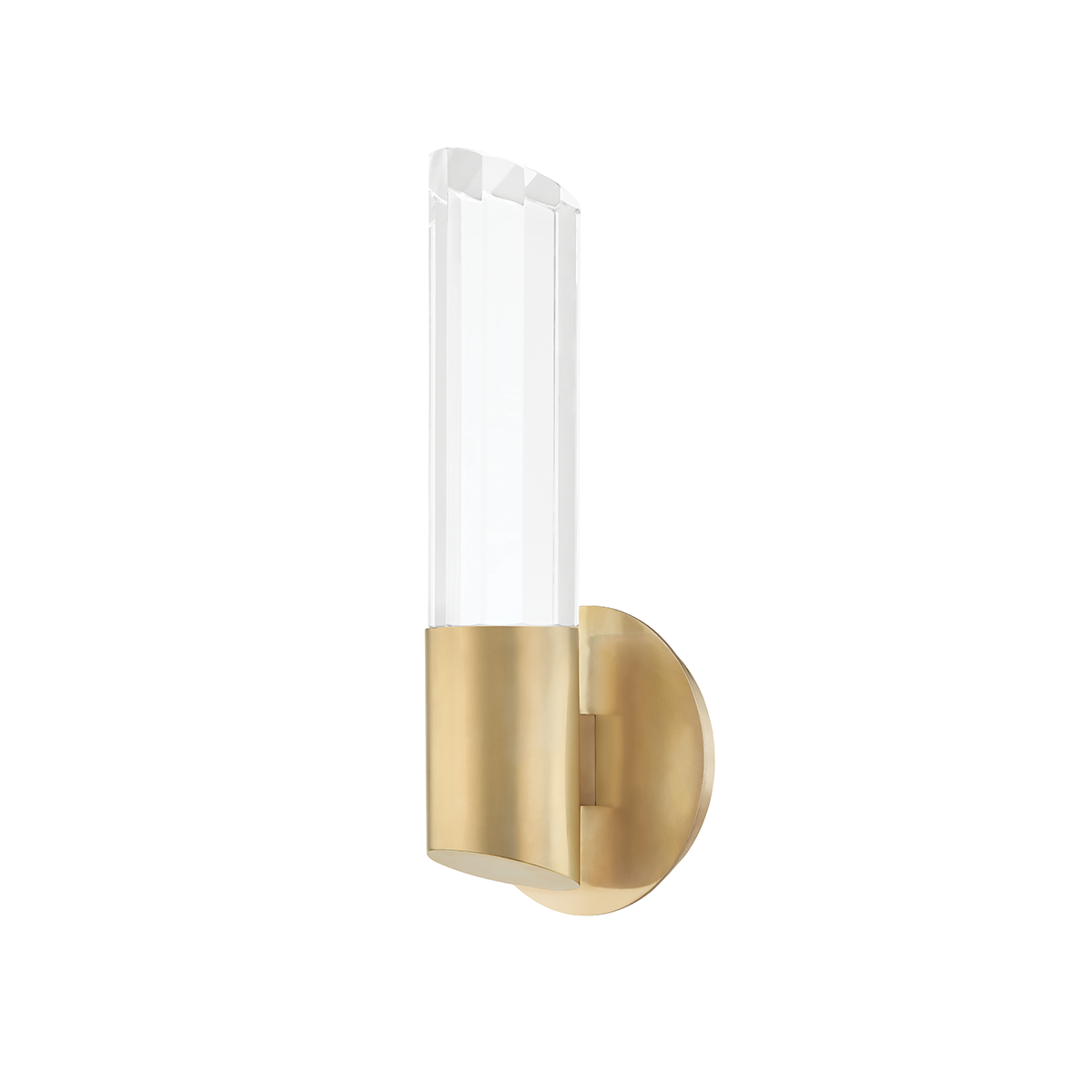Rowe Wall Sconce with AGED BRASS Finish