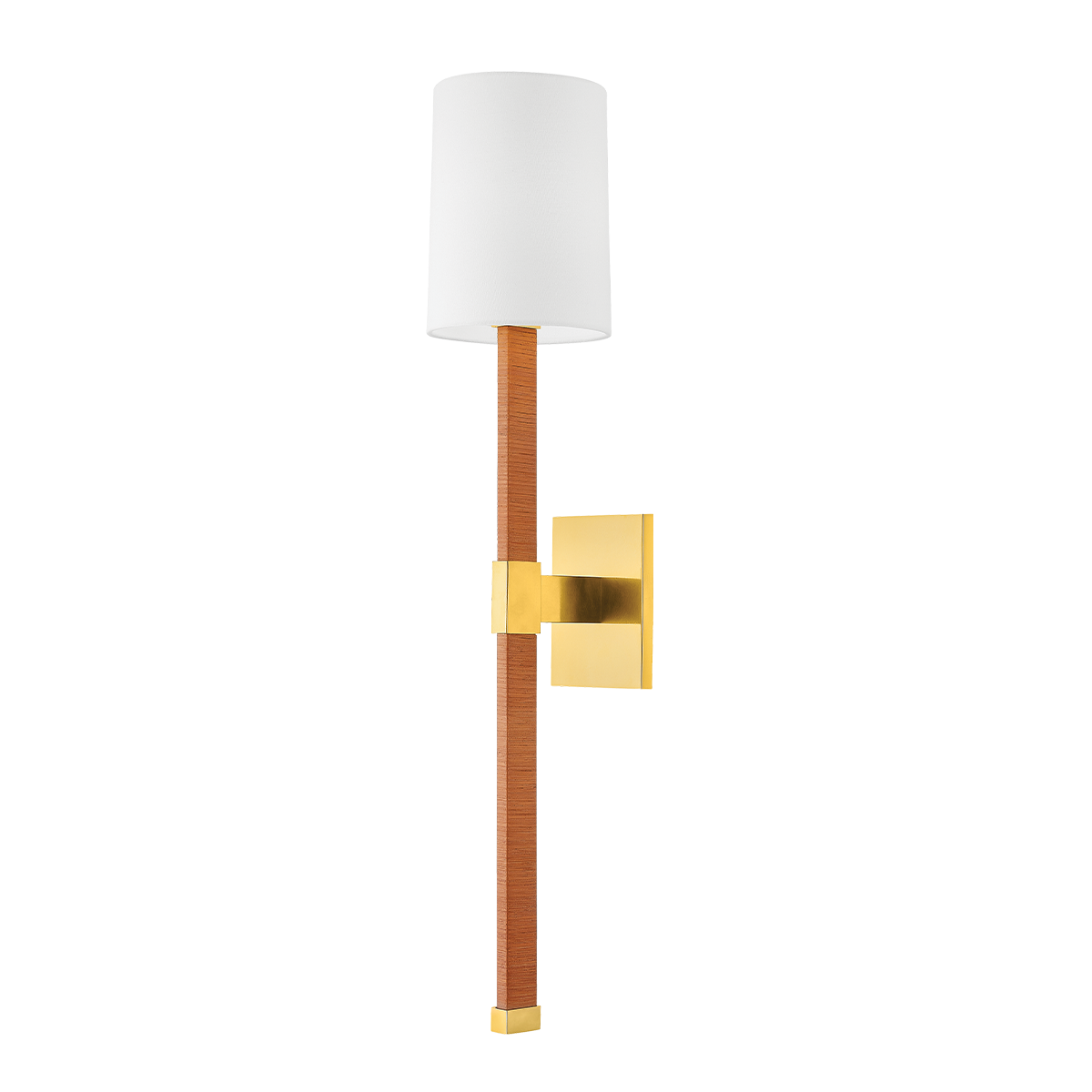 MINNETONKA Wall Sconce with Aged Brass Finish
