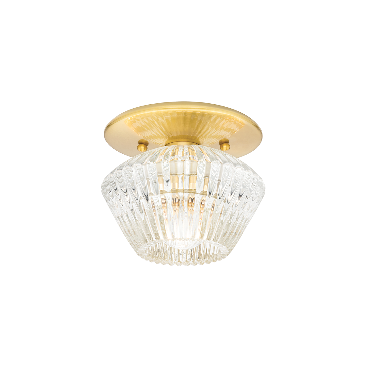 Barclay Wall Sconce with Aged Brass Finish