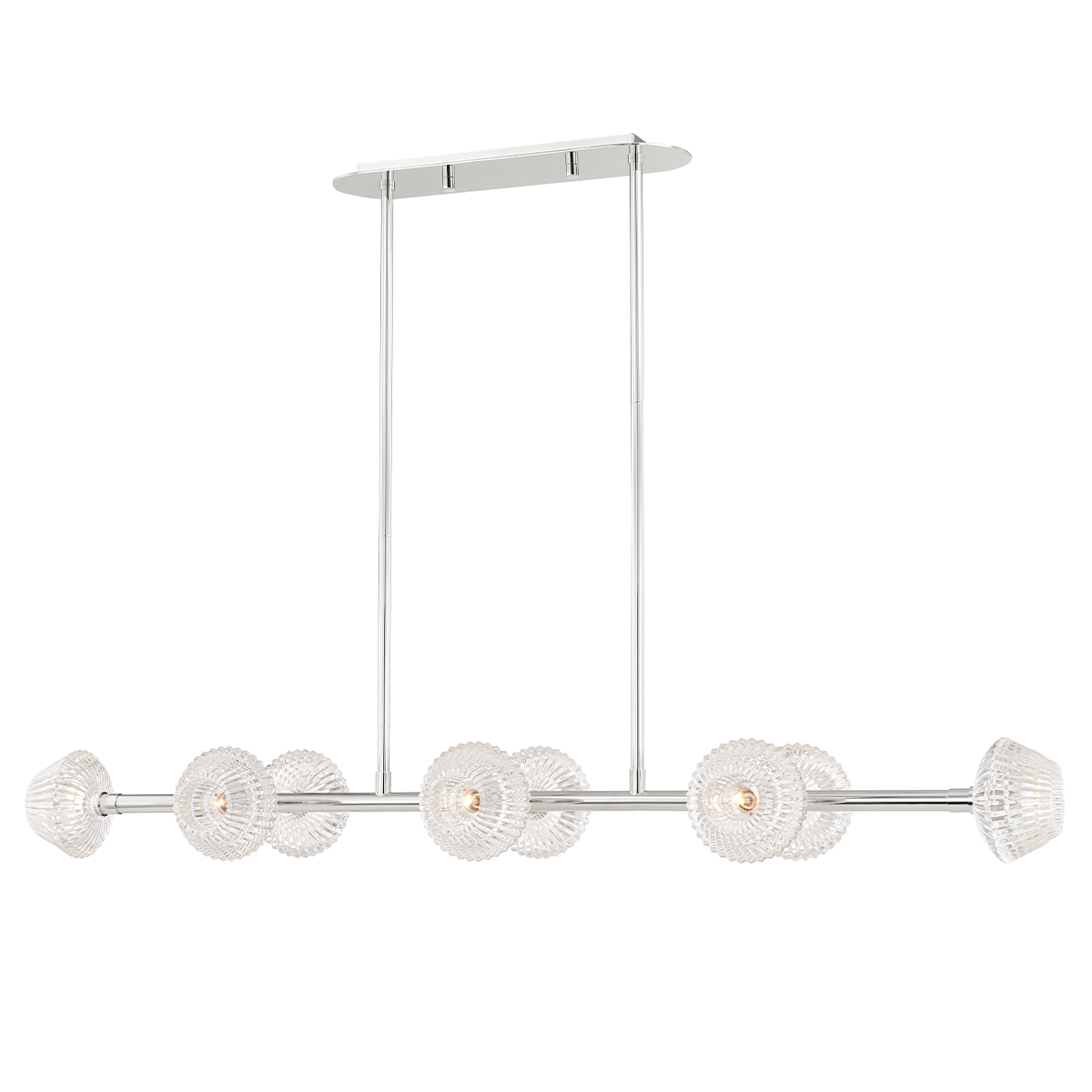 Barclay Linear with Polished Nickel Finish