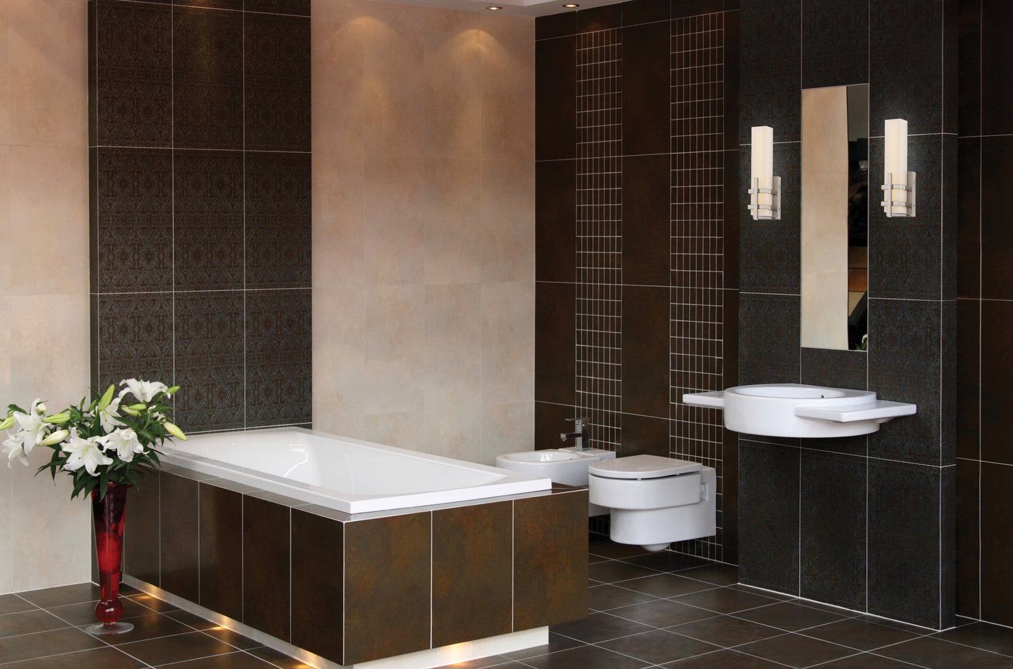 MELROSE 12W LED 16" PENDANT