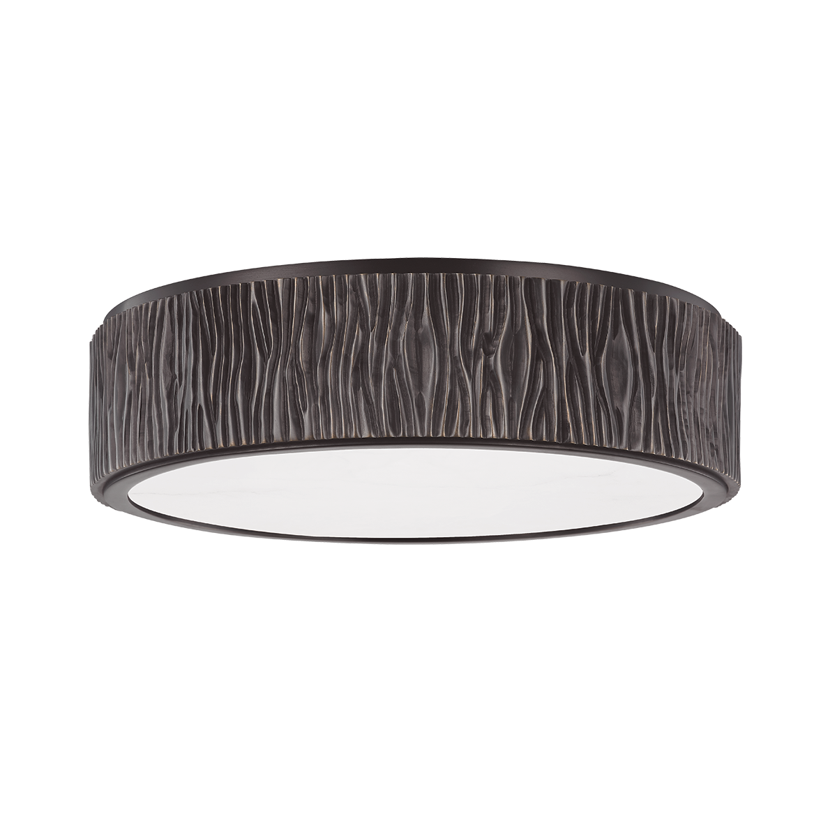Crispin Flush Mount with Old Bronze Finish