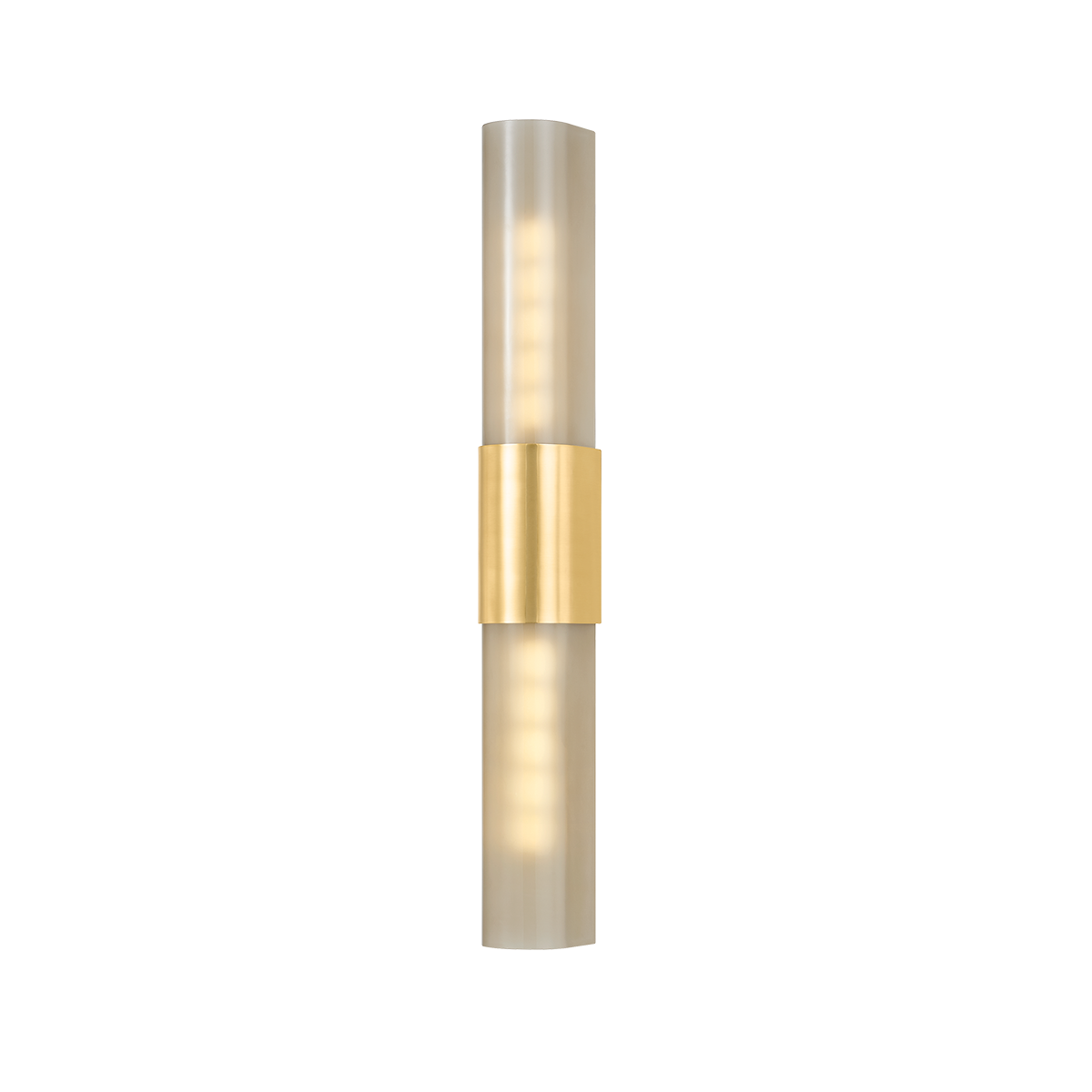 SOMERSVILLE Wall Sconce with Aged Brass Finish