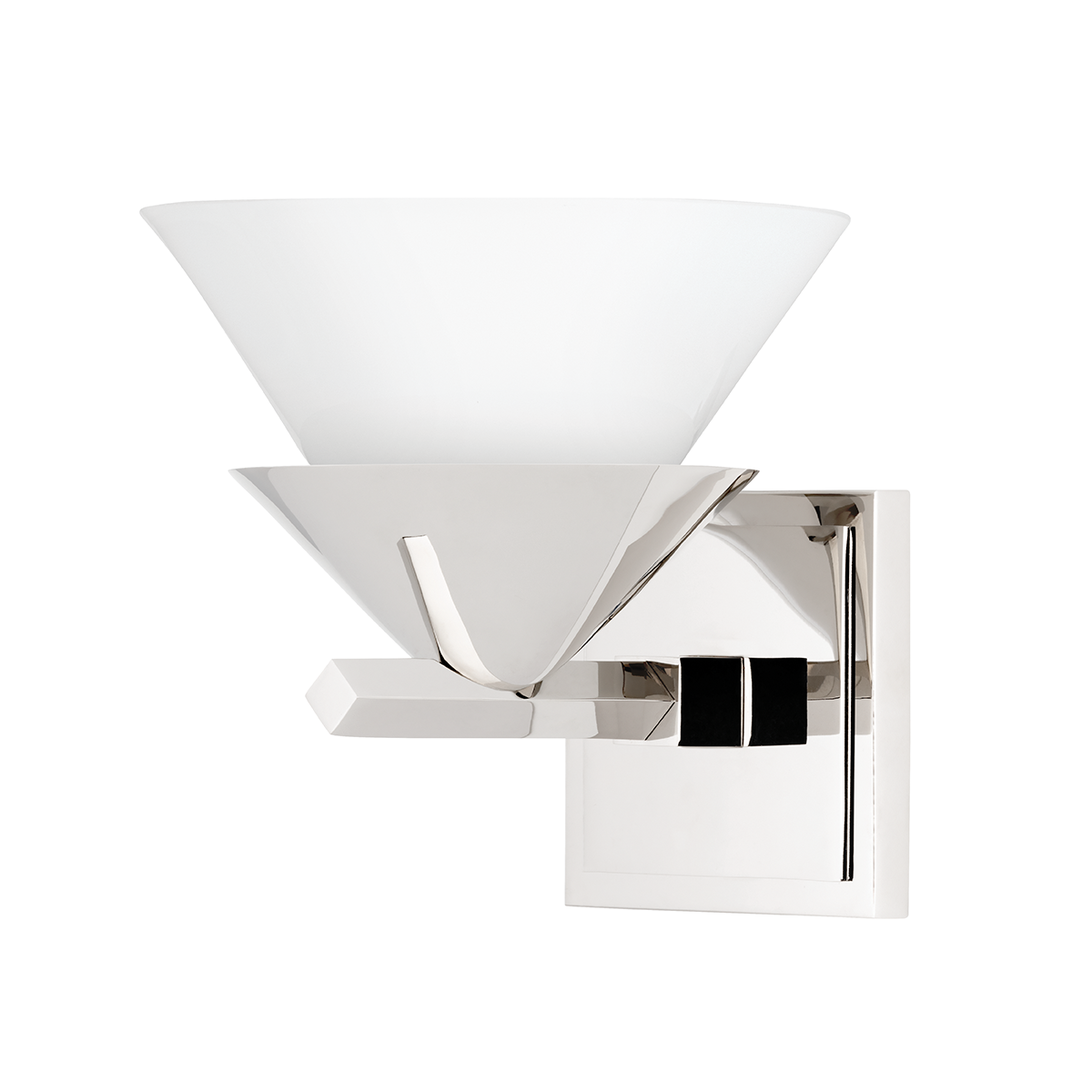 Stillwell Wall Sconce with Polished Nickel Finish