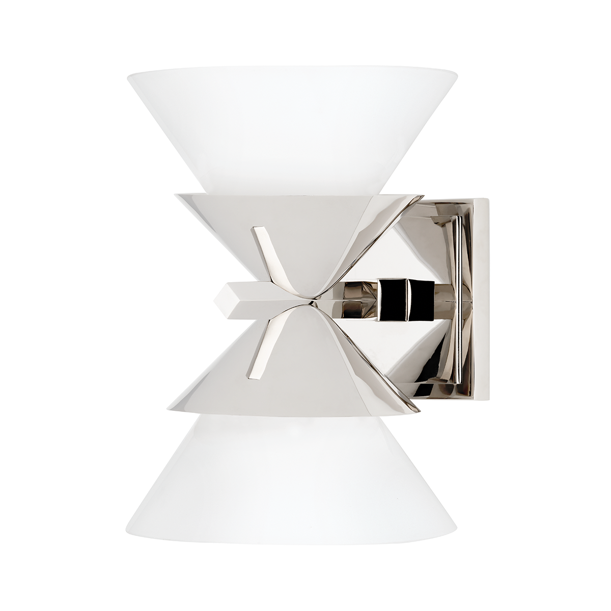 Stillwell Wall Sconce with Polished Nickel Finish