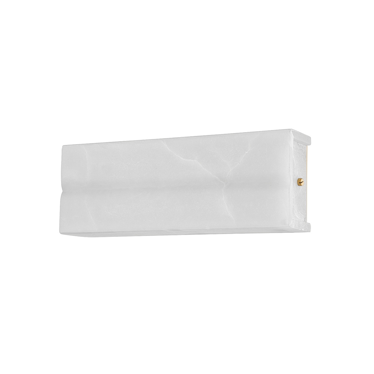 BREMSEN Wall Sconce with Aged Brass Finish