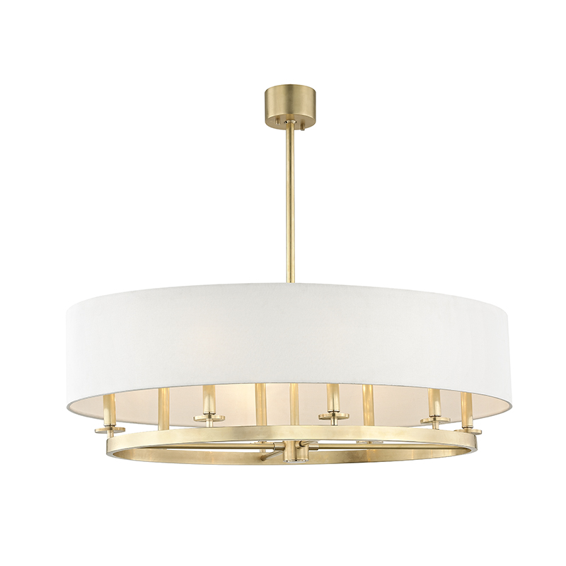 Durham Linear with Aged Brass Finish