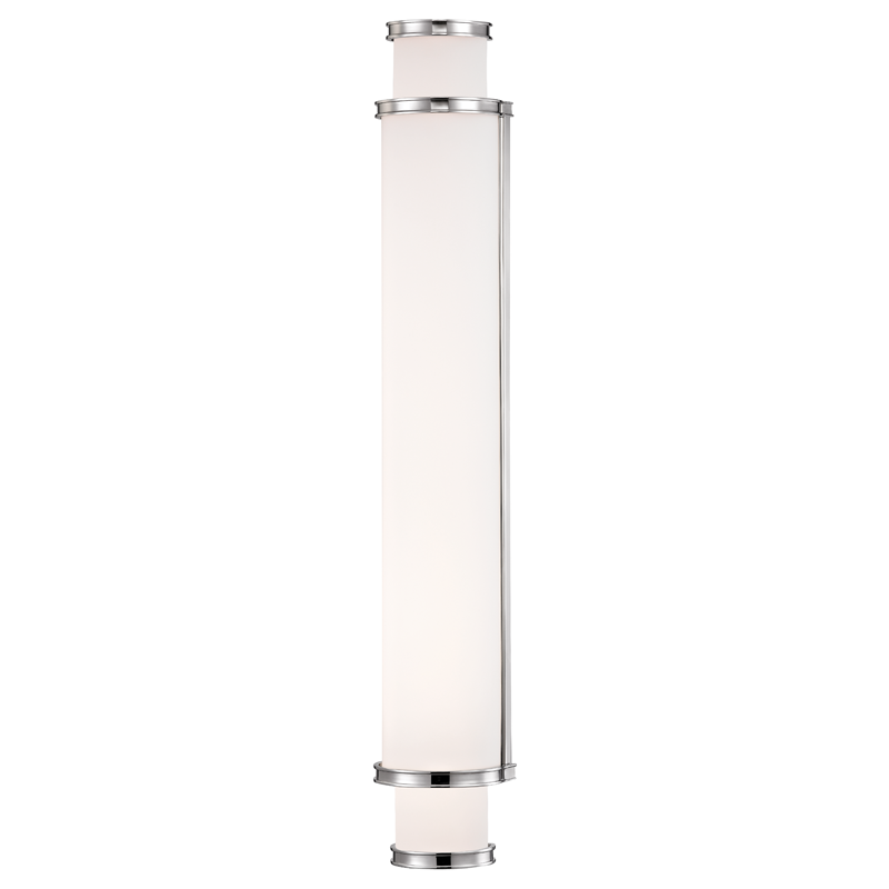 Malcolm Bath and Vanity with Polished Nickel Finish
