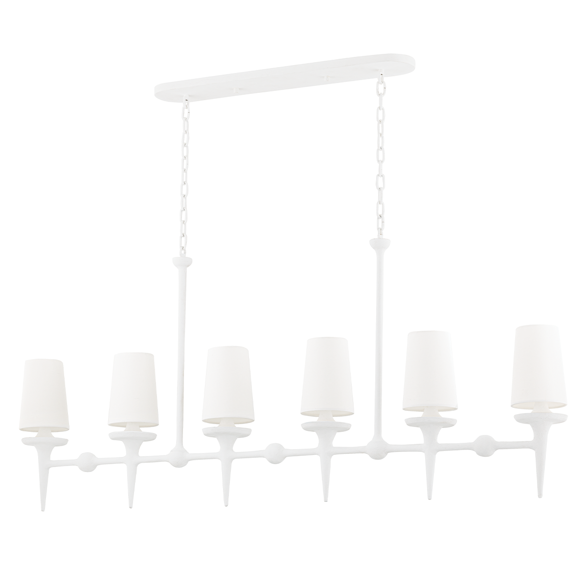 Torch Linear with White Plaster Finish
