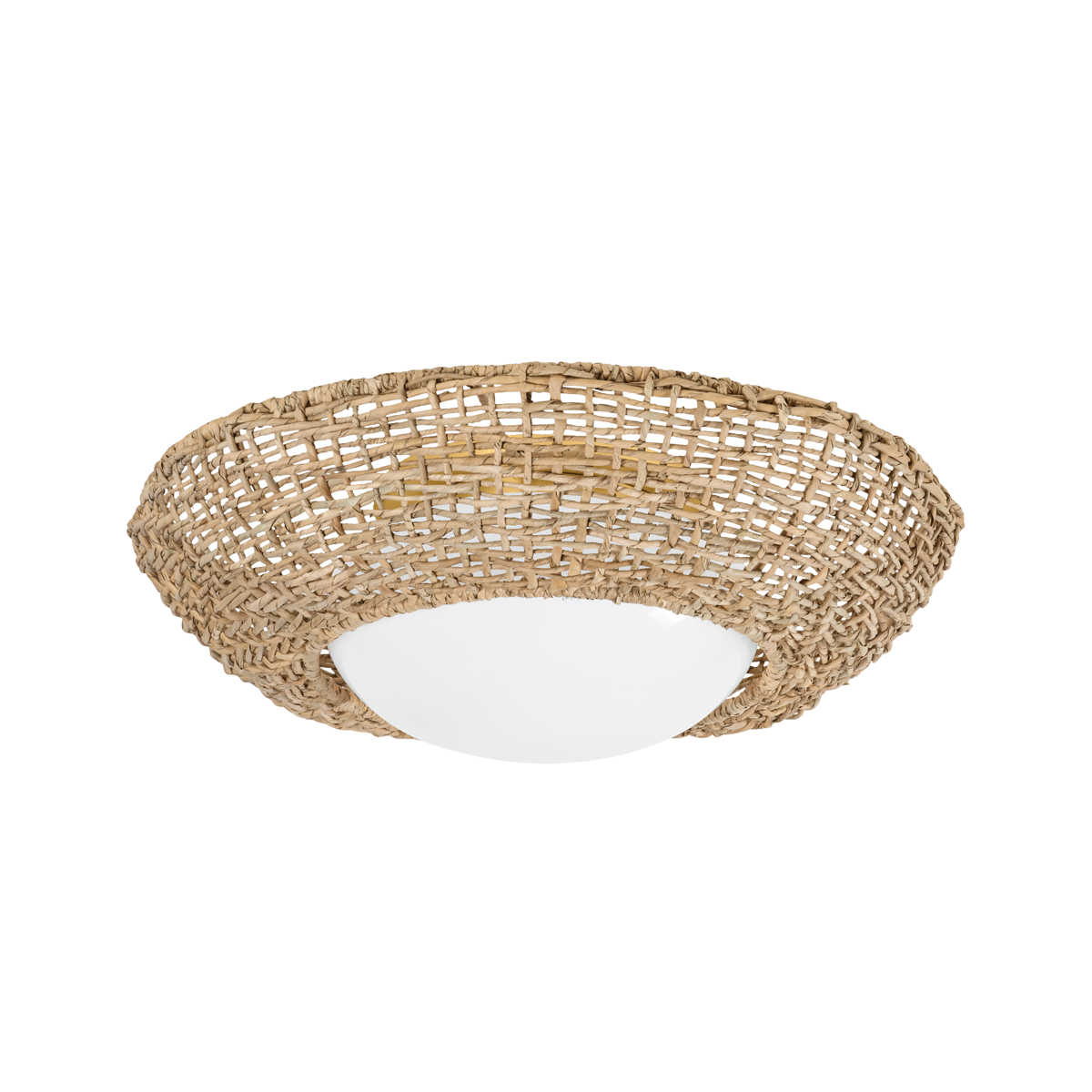 KILLINGTON Flush Mount with Vintage Gold Leaf Finish
