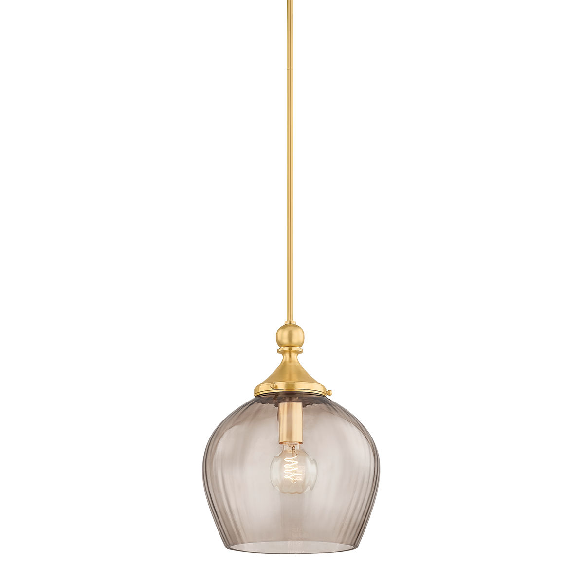 CHATTON Pendant with AGED BRASS Finish