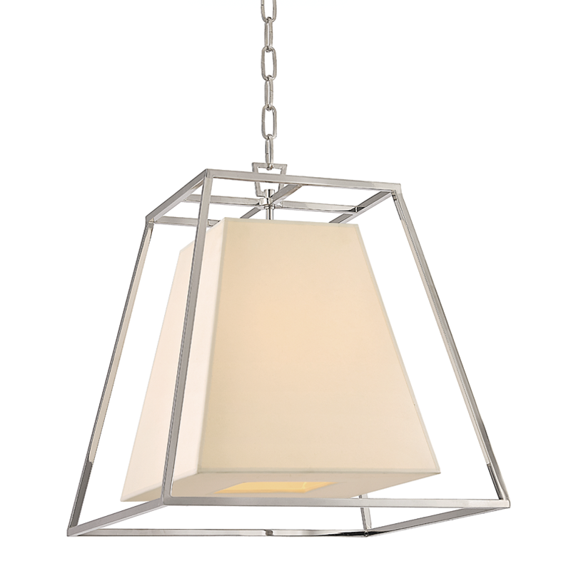 Kyle Pendant with POLISHED NICKEL Finish