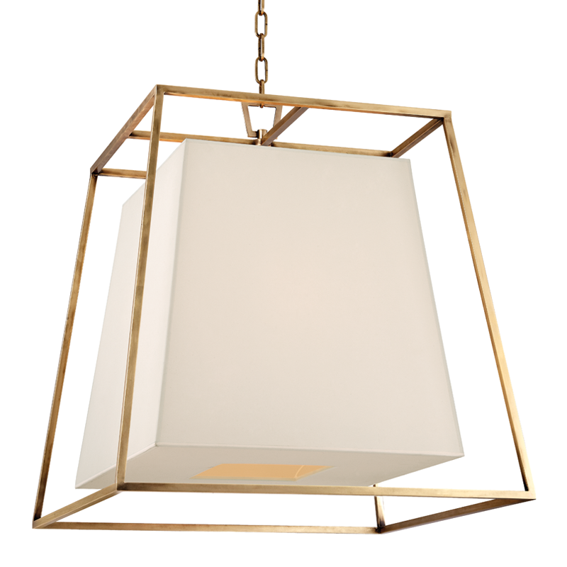 Kyle Chandelier with Aged Brass Finish