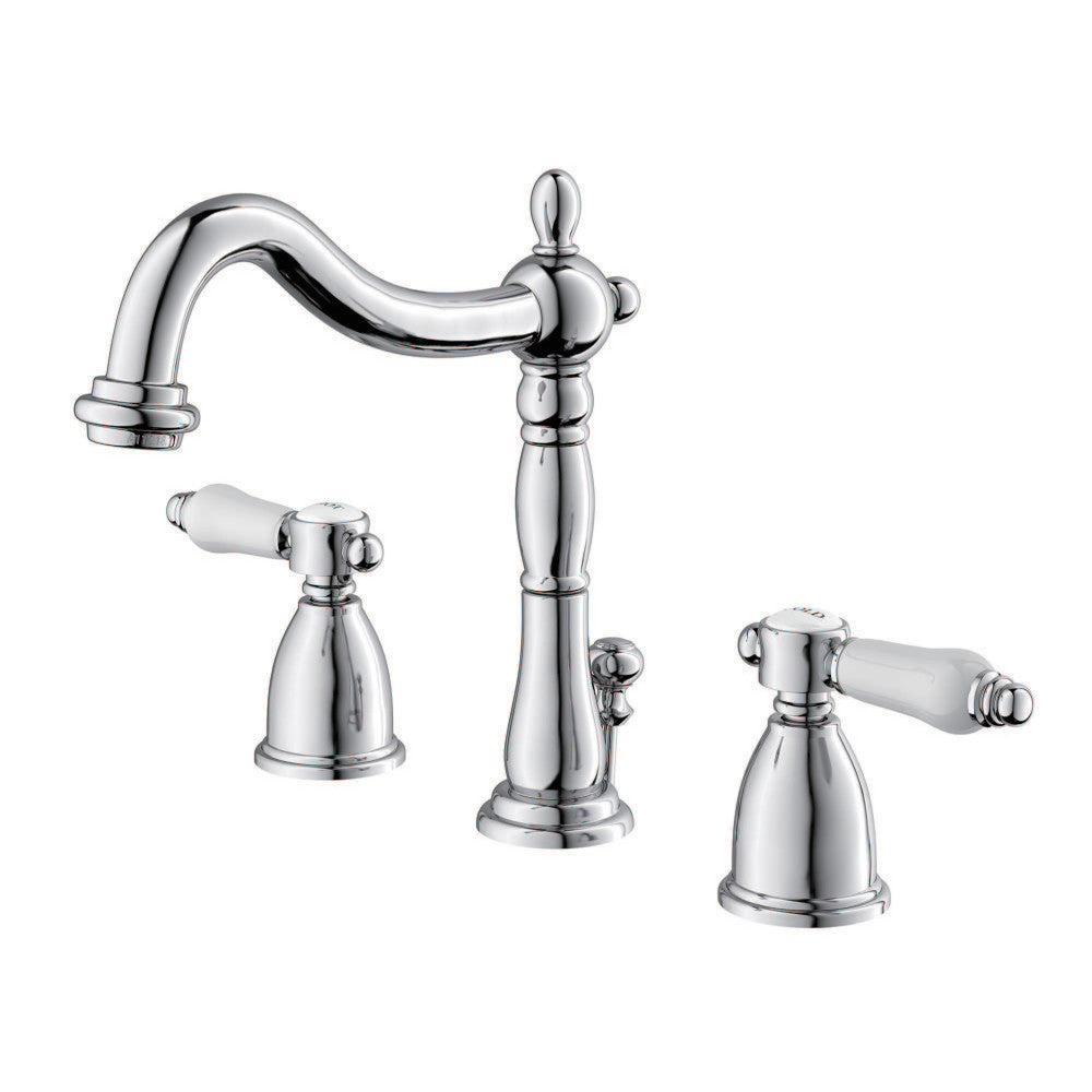 Bel-Air Widespread Bathroom Faucet in Polished Chrome