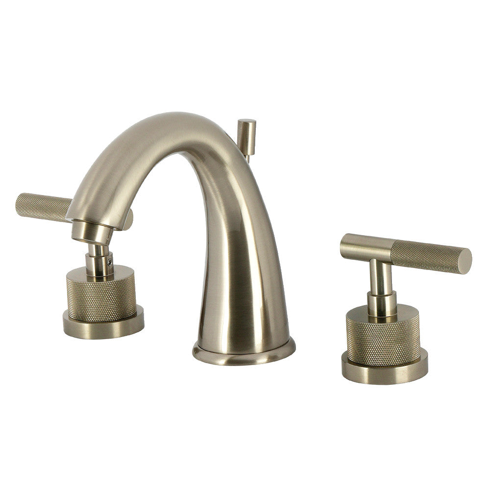 Convergent Widespread Bathroom Faucet in Brushed Nickel