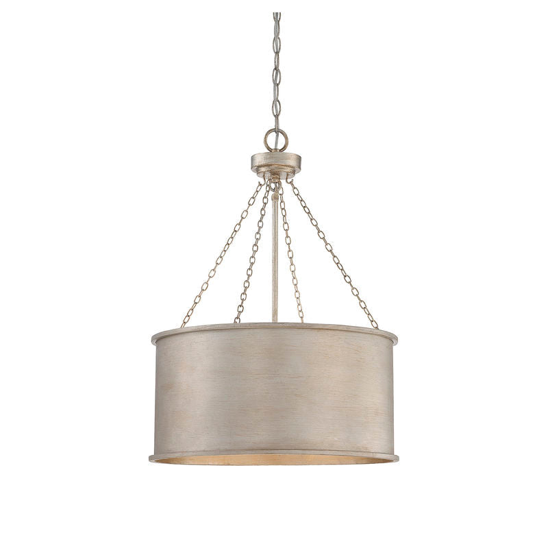 Rochester 4-Light Pendant in Silver Patina Silver Patina