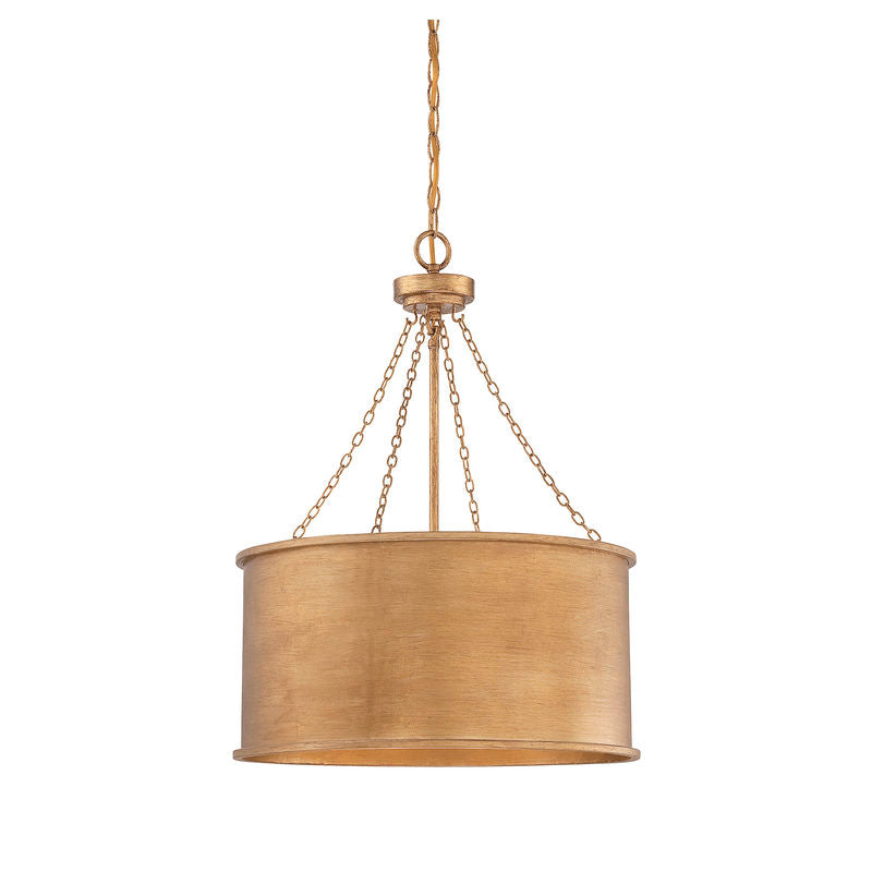 Rochester 4-Light Pendant in Gold Patina Gold Patina
