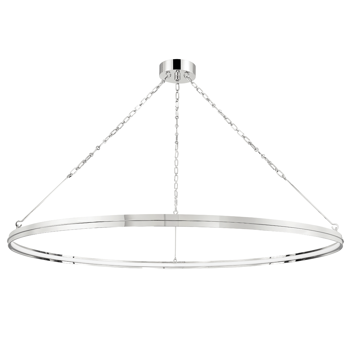 Rosendale Chandelier with Polished Nickel Finish