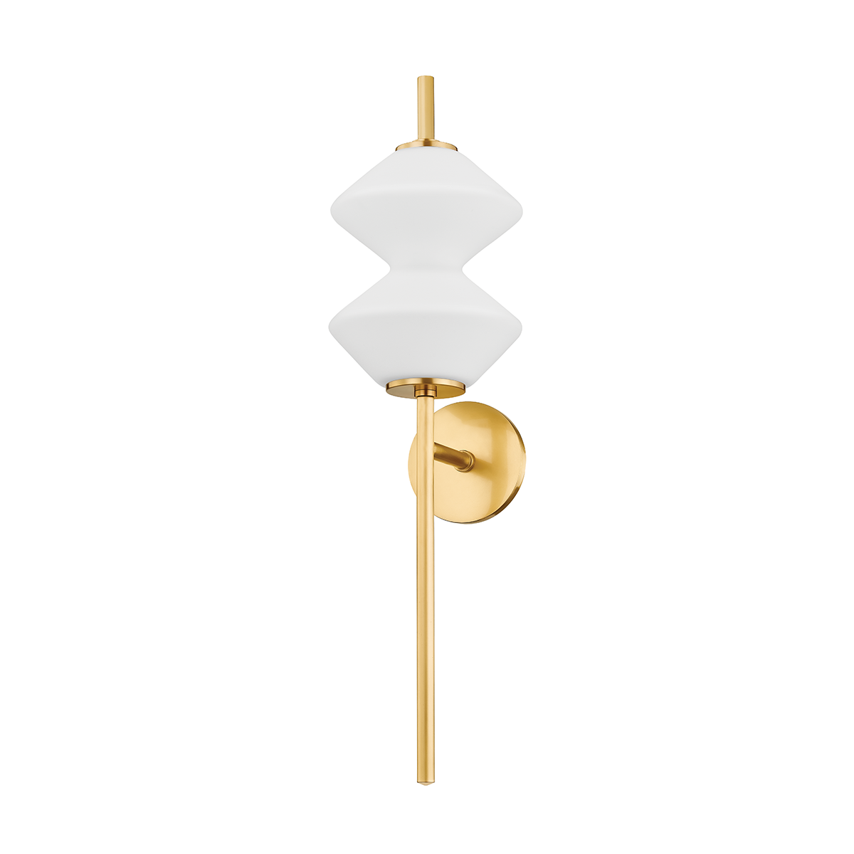 Barrow Wall Sconce with Aged Brass Finish