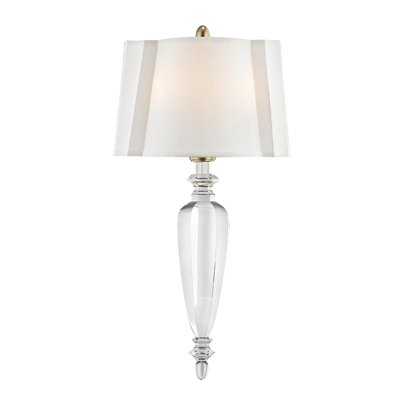 Tipton Wall Sconce with Aged Brass Finish