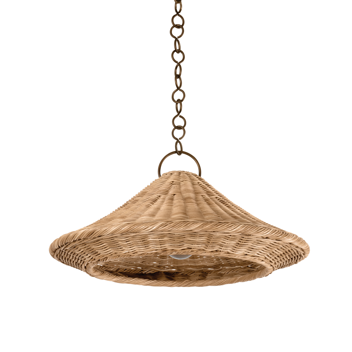 BAYCHESTER Pendant with Bronze Leaf Finish