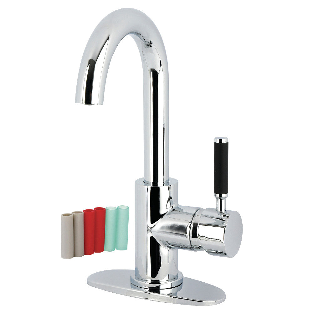 Kaiser Single-Hole Bathroom Faucet in Polished Chrome