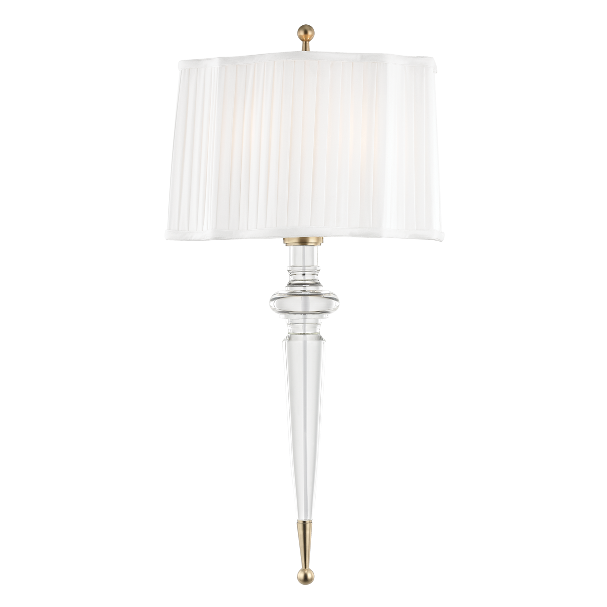 Tipton Wall Sconce with Aged Brass Finish
