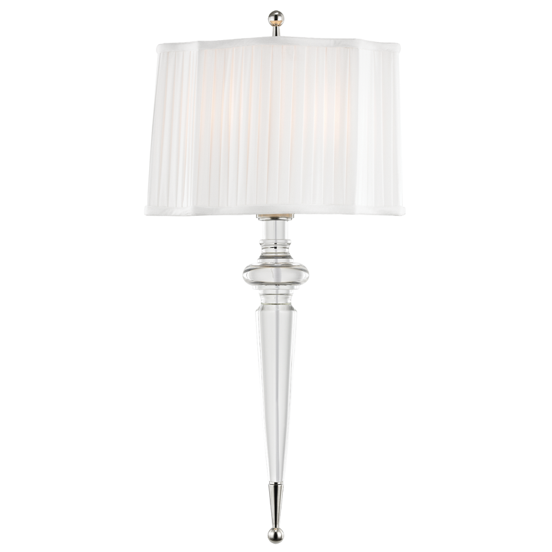 Tipton Wall Sconce with Polished Nickel Finish