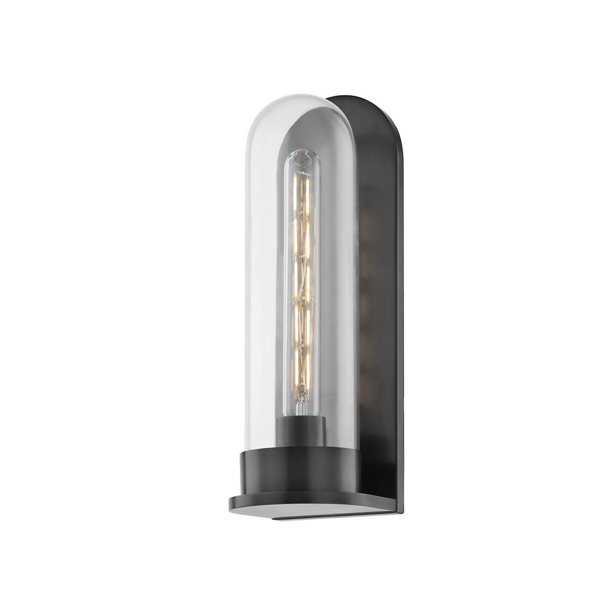 Irwin Wall Sconce with Distressed Bronze Finish