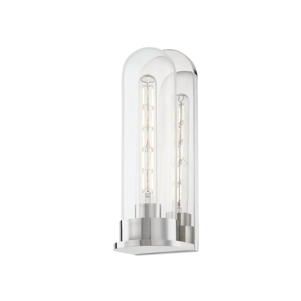 Irwin Wall Sconce with Polished Nickel Finish