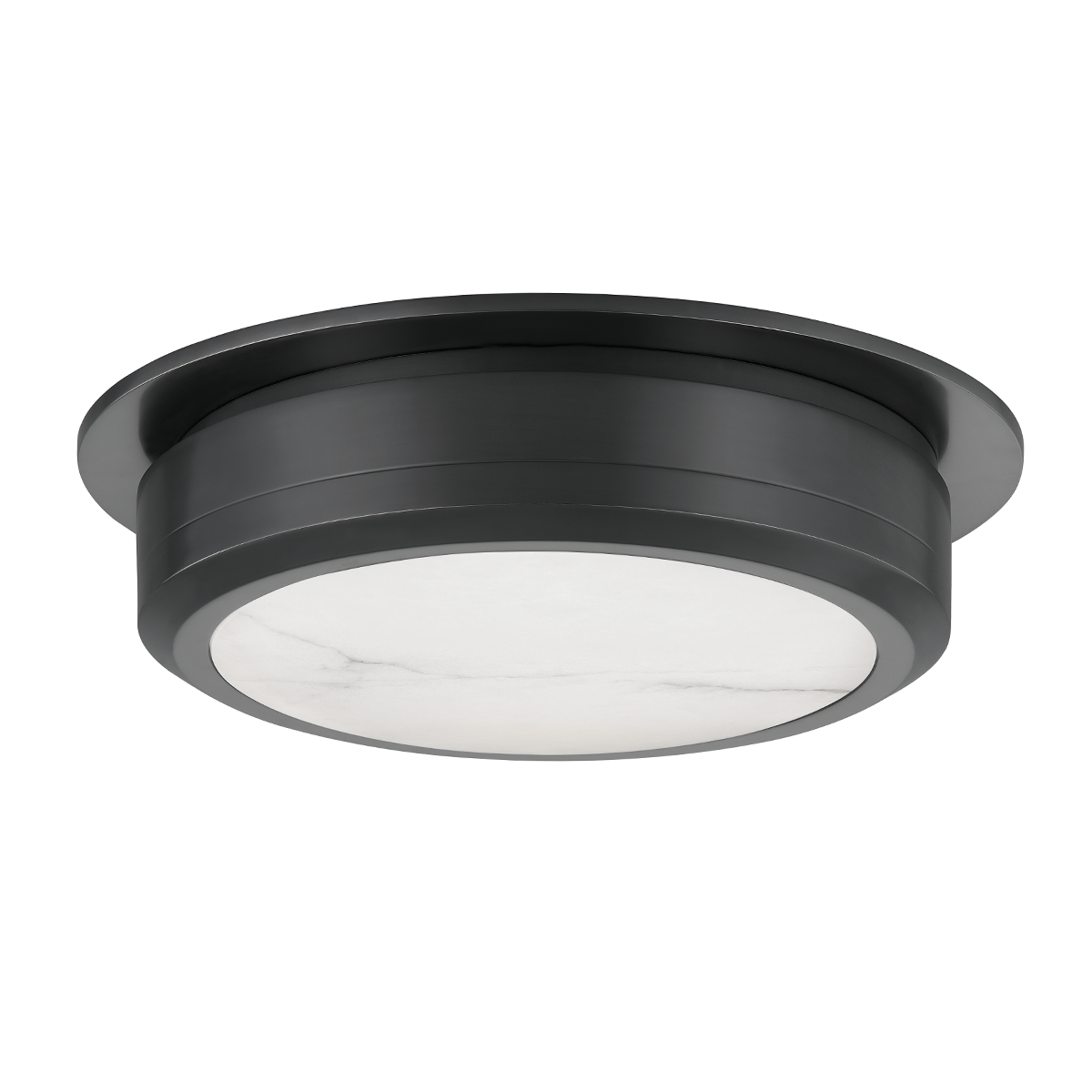 Greenport Flush Mount with Old Bronze Finish