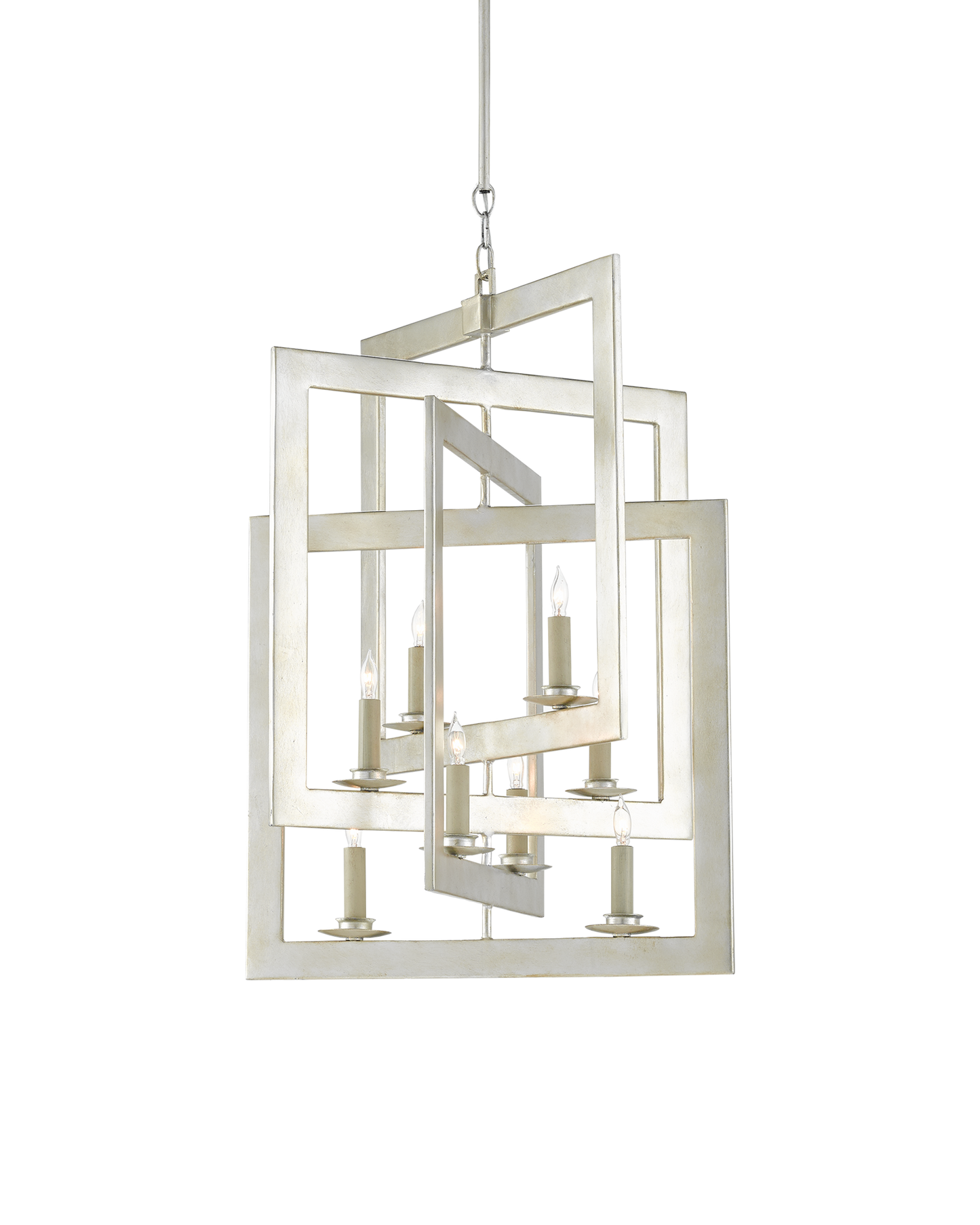 Middleton Small Silver Chandelier