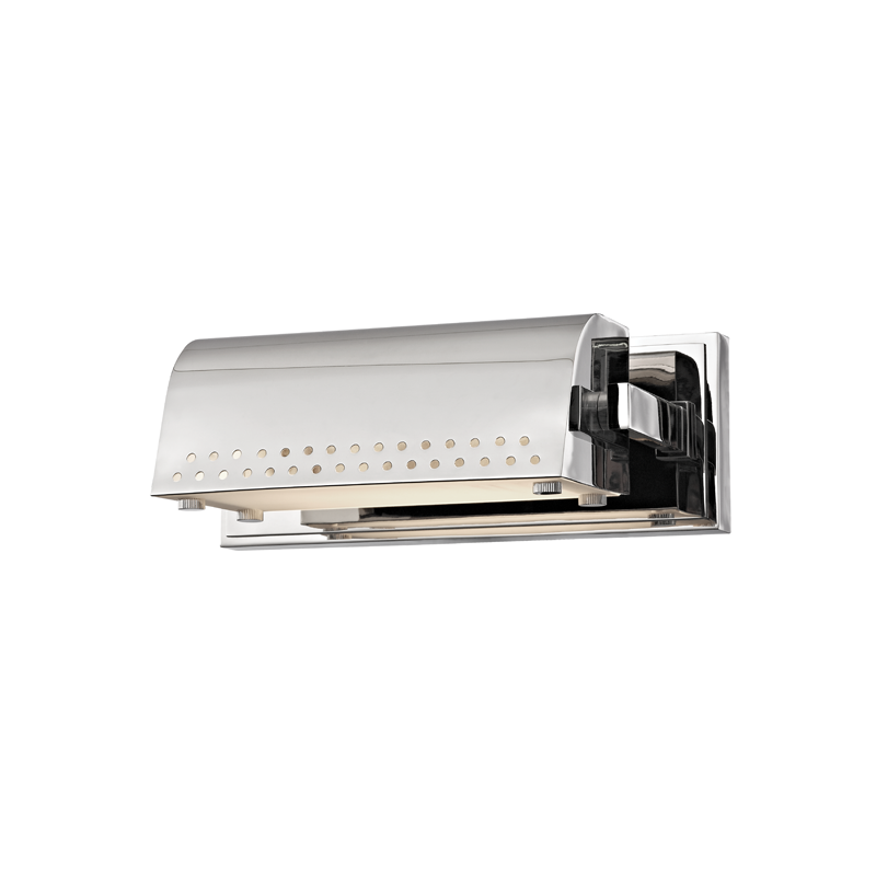 Garfield Picture Light with Polished Nickel Finish