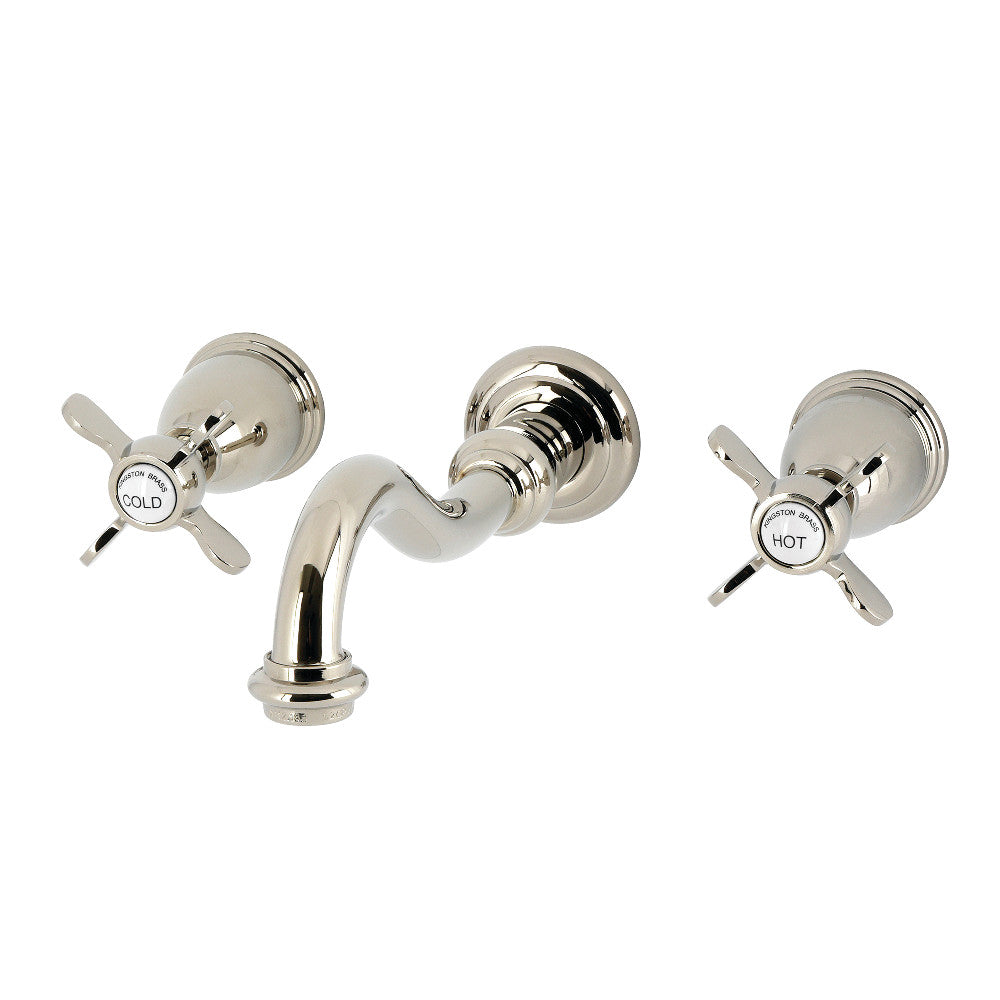 Essex Wall-Mount Bathroom Faucet in Polished Nickel