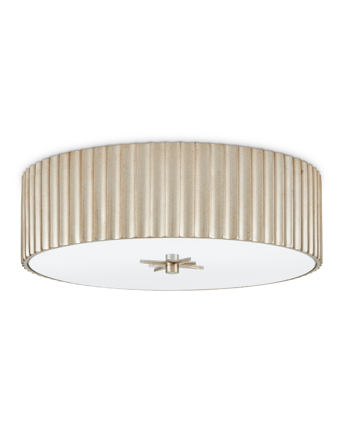 Caravel Silver Flush Mount