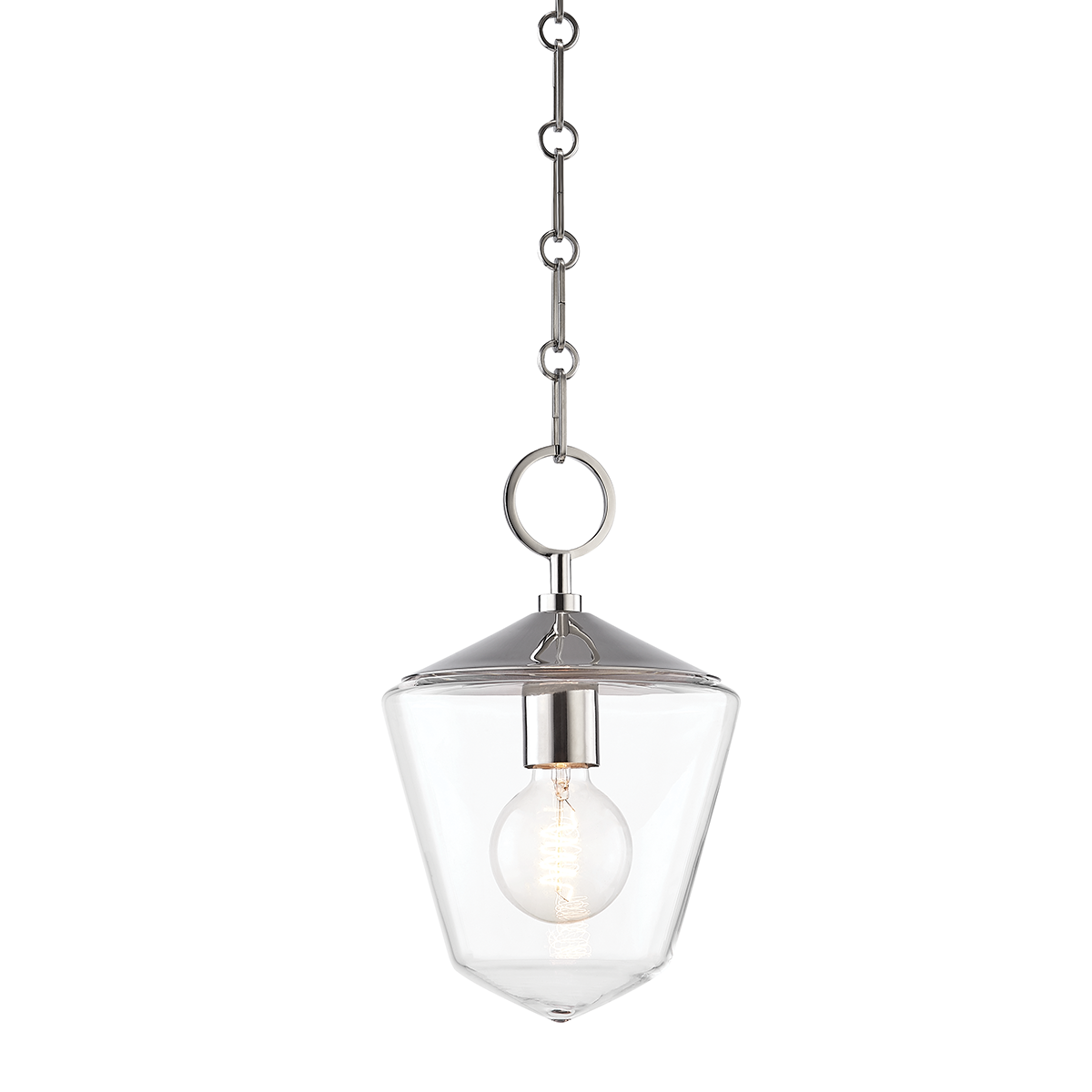 Greene Pendant with Polished Nickel Finish