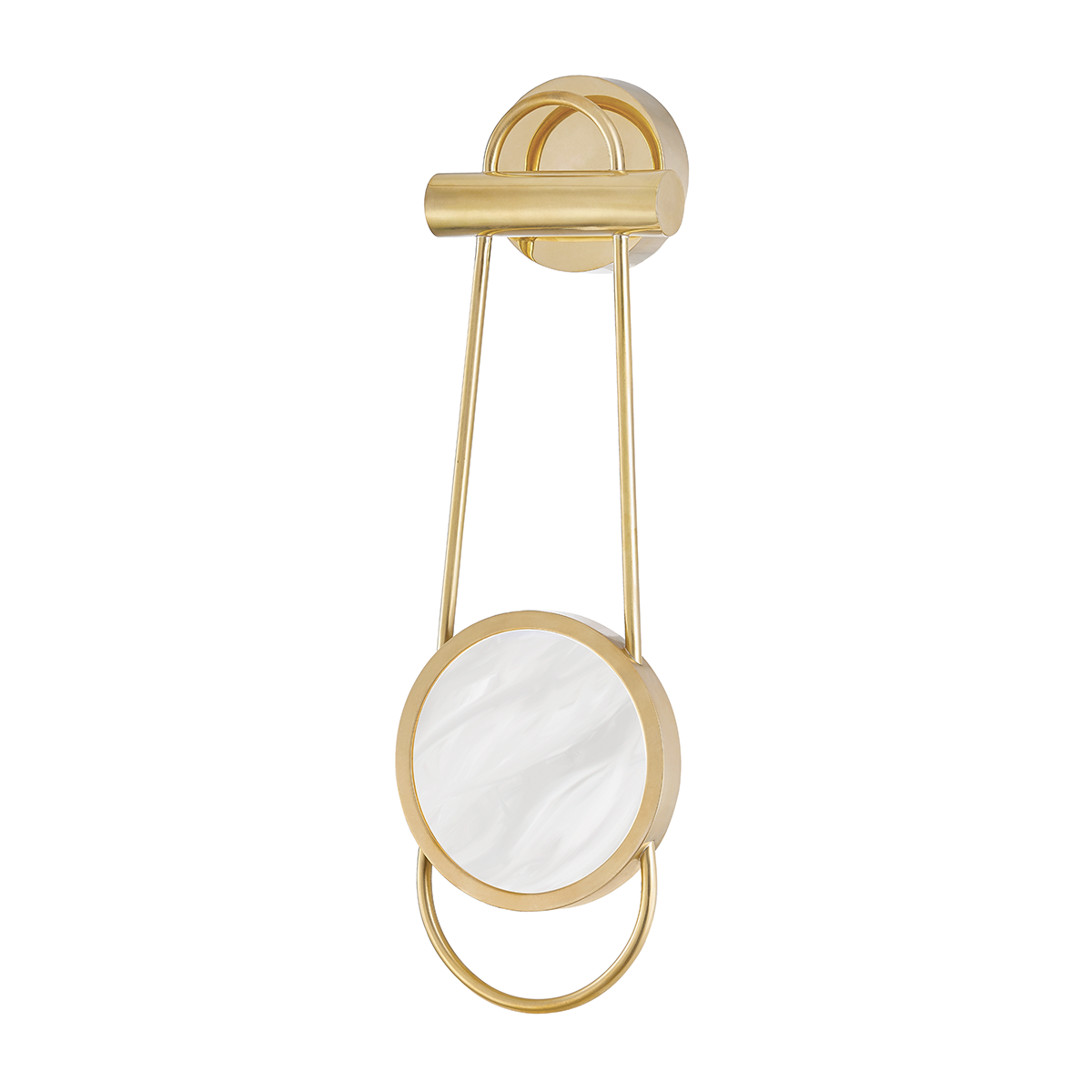 Jervis Wall Sconce with Aged Brass Finish