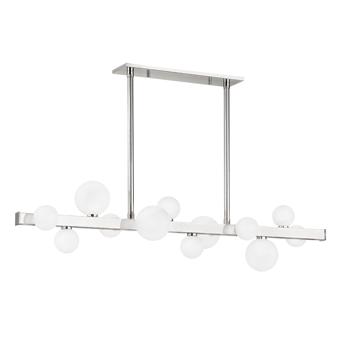 Mini Hinsdale Linear with Polished Nickel Finish