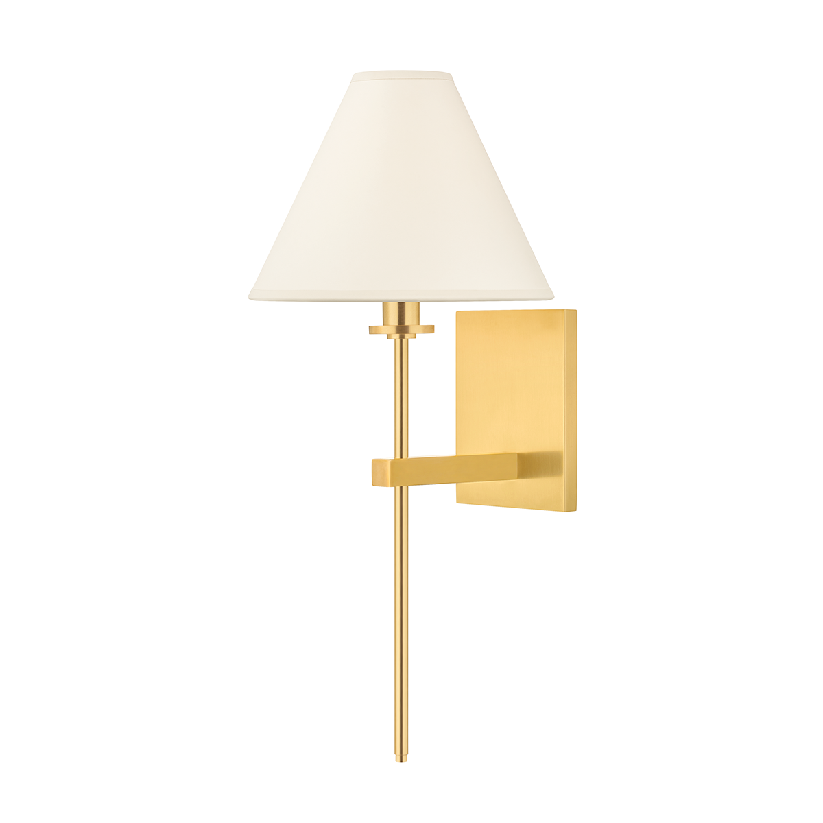 Graham Wall Sconce with Aged Brass Finish