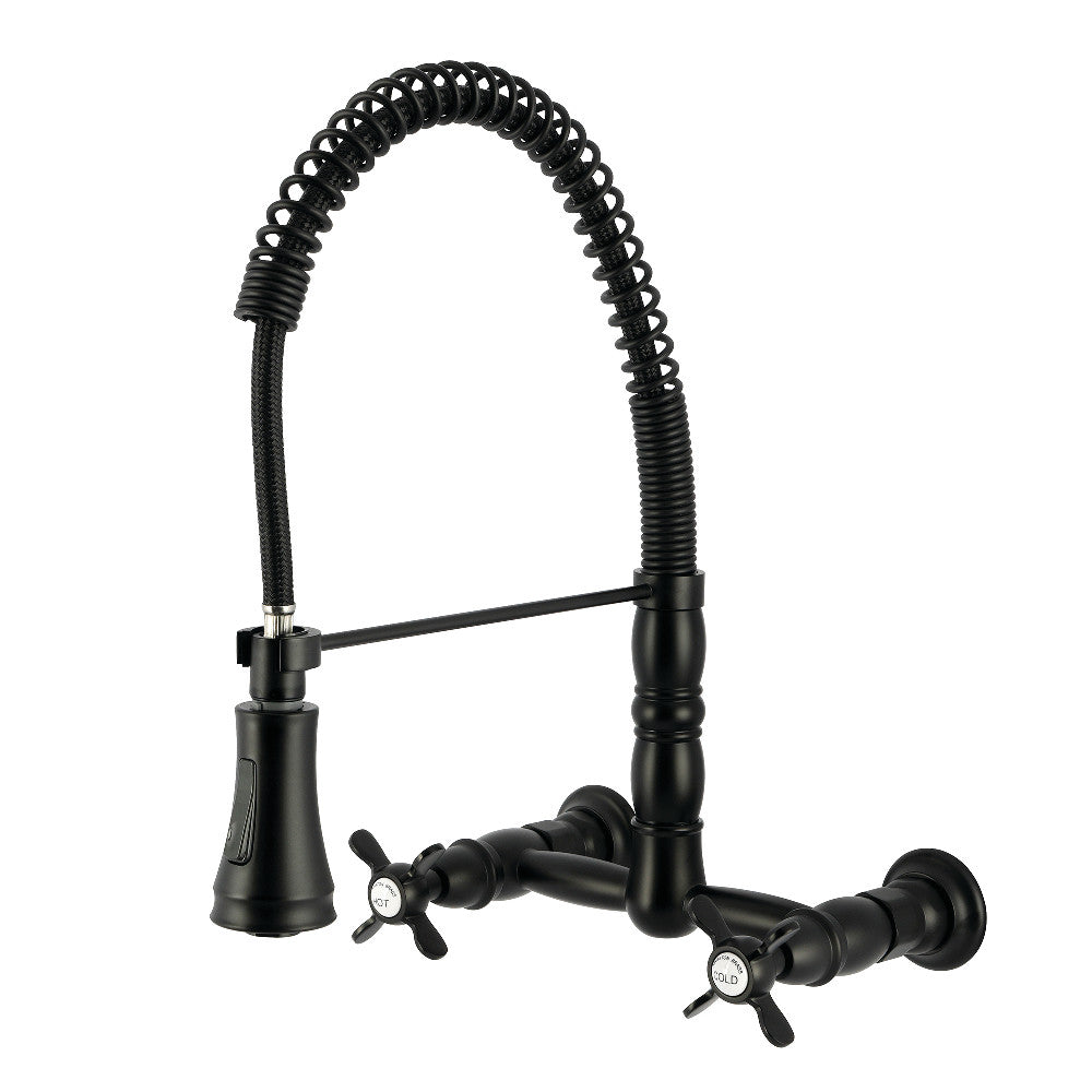 Essex Pre-Rinse Kitchen Faucet in Matte Black