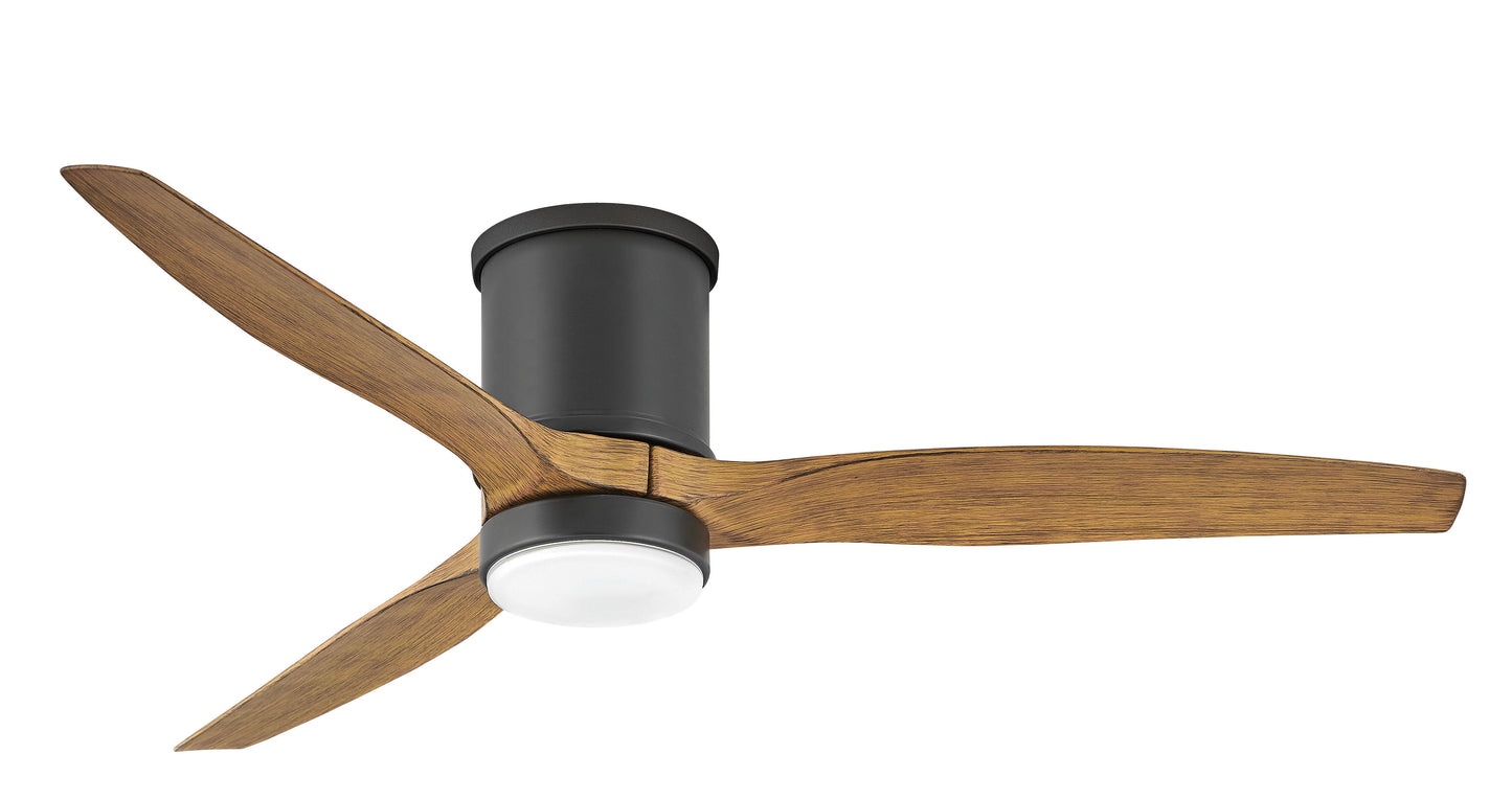 Hover Flush 52" LED Smart Fan - Matte Black