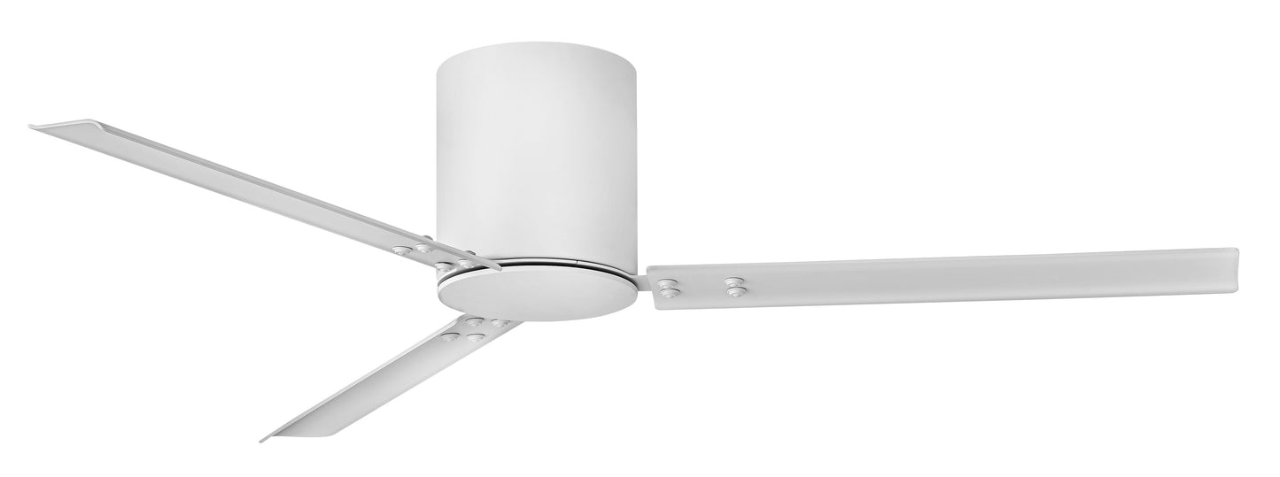 Indy Flush 58" Smart Fan - Matte White