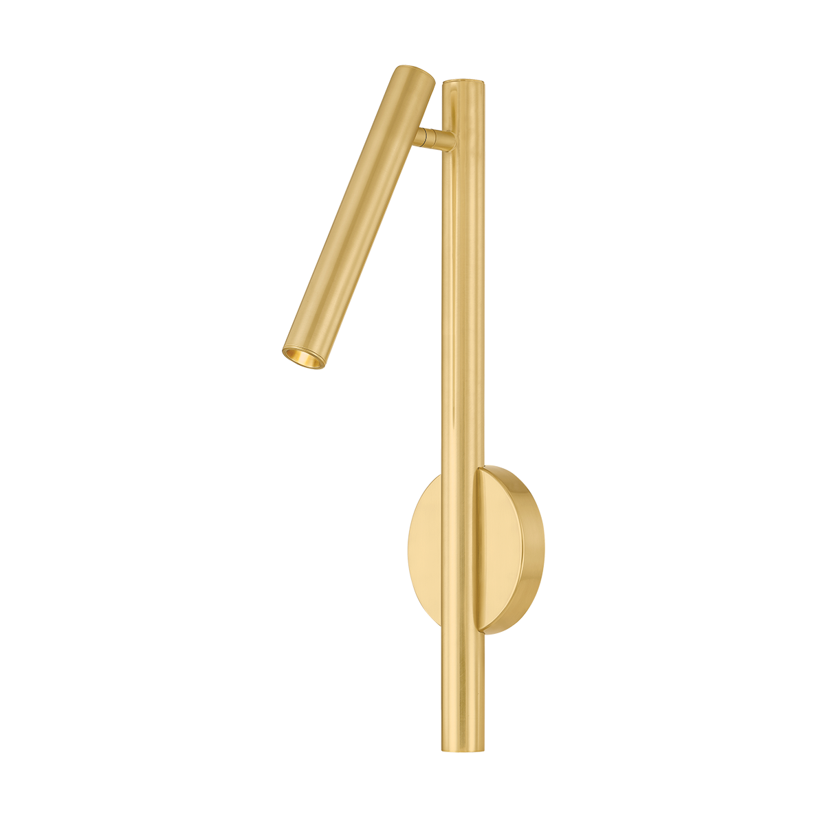 CIRCLEVILLE Wall Sconce with Aged Brass Finish
