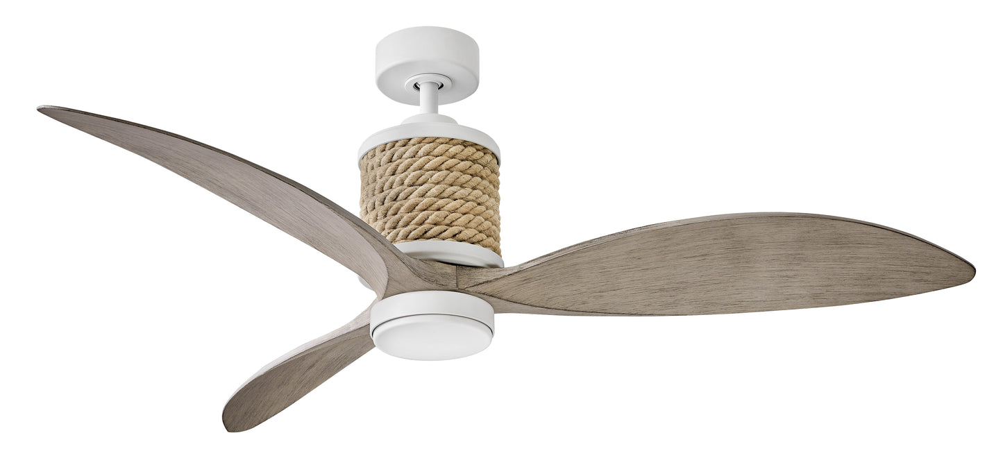 Marin 60" LED Smart Fan - Matte White