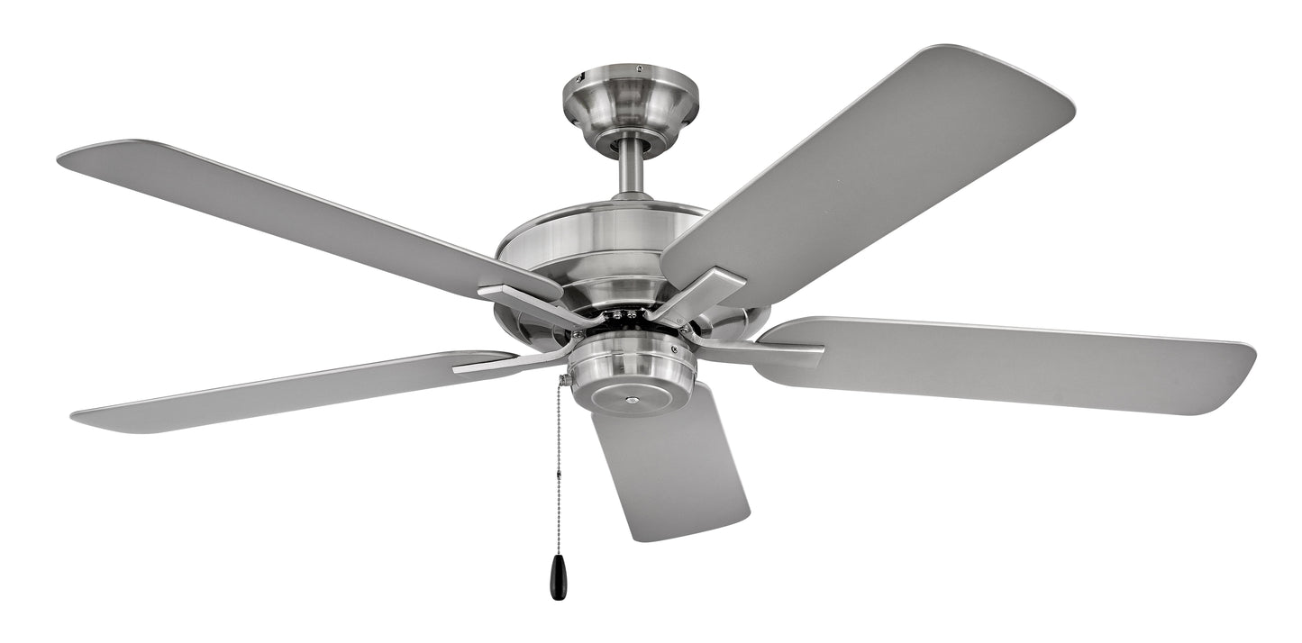 Metro Wet 52" Fan - Brushed Nickel