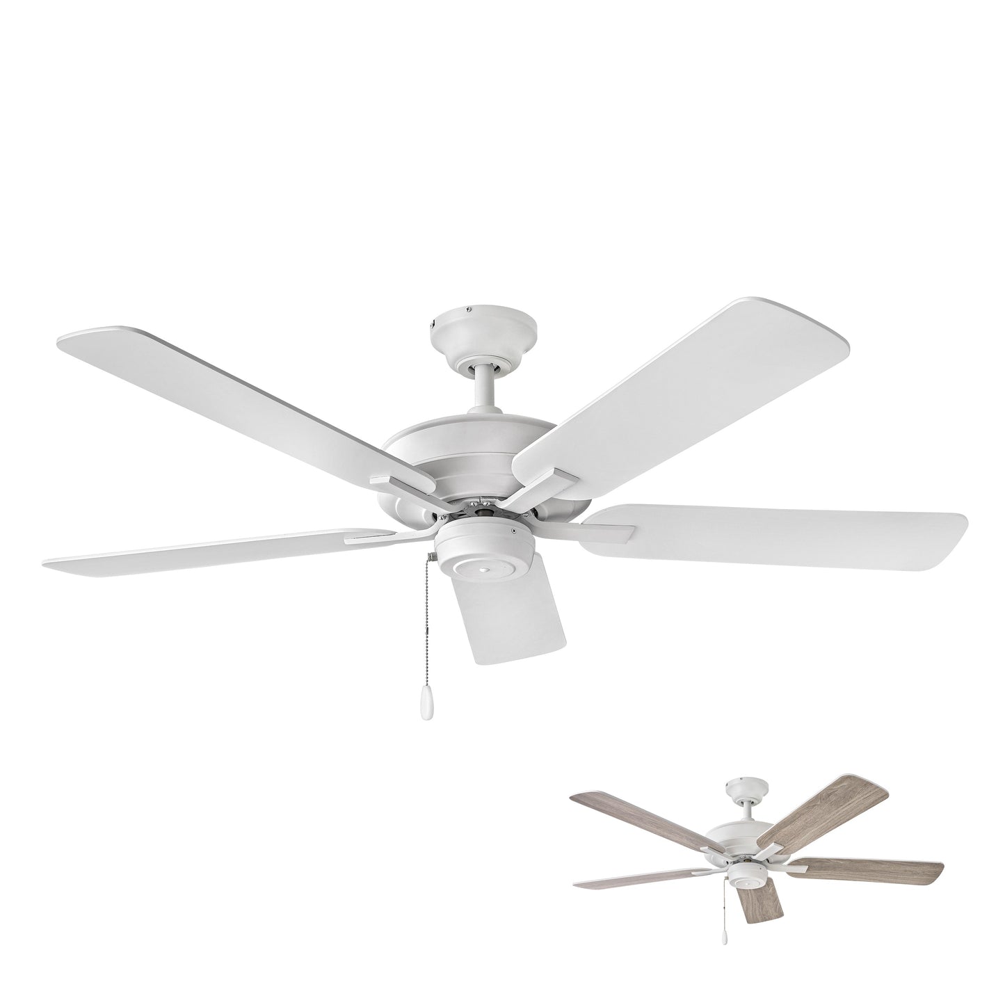 Metro 52" Fan - Chalk White